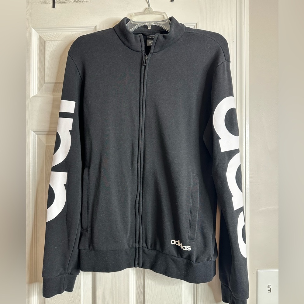 Adidas Full Zip Jacket, Size Adult Small - Picture 8 of 11